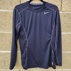 Small Nike Pro Combat Long Sleeve Shirt